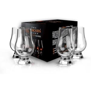 Glencairn Whisky Glass Set of 4 (4 Count (Pack of 1), Original)