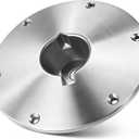 9" x 9" Boat Seat Base Aluminum Alloy Material Fits 2" or 2 3/8" Pin Post Sockets SP-68914 Heavy Duty Boat Seat Pedestals Compatible with Attwood Swivl-Eze Boat Seat Mounts Fits Most Boats