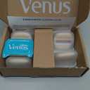Gillette Venus Moistureglide Women's Razor Refills, 5 Refill Cartridges, Fits Venus Reusable Razor Handles, 5-Bladed Razor Blades with Built-in Shave Gel Bars, Women's Razor