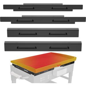 Upgraded Magnetic Wind Guards for Blackstone 28'' Griddle, Fit with Blackstone Griddle Accessories, Protect Flame, Hold Heat, Save Gas, Powder-Coated Stainless Steel