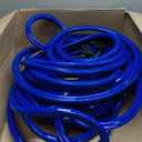 Heated hose 100ft with Adapter, Heated Water Hose for RV with Energy Saving Thermostat, -45  Antifreeze Heated Garden Hose and Leakage Protector, Freeze Proof Water Hose BPA Free