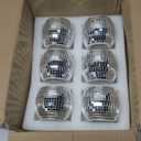 6 PCS Disco Ball Silver Votive Candle Holders,Glass Mirror Candle Holder Disco Ball Candle Holder Discos Balls Candle Vase Can Be Used for Wedding,Dining Table,Party Discos Decoration