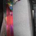 Mahjong Tile Set: American Mahjong Set Complete with 166 White Tiles & 4 All-in-One Mahjong Racks/Pushers | Portable Travel Mahjong Game | Includes Both Red and Gray Carrying Bags