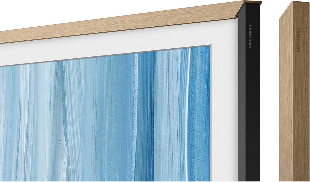 Samsung 43-Inch The Frame Customizable Bezel, Sand Gold Metal, 2026 Model