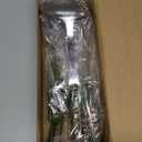 FJNATINH Spatula and Ladle Set - 2 Wok Tools - Universal Ladle and Spatula - Stainless Steel Cooking Utensils and Accessories, 13"-14", Green Handle