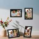 Giftgarden 4x6 Picture Frame Black Set of 16, Lightweight 4 by 6 Photo Frames Bulk for Family, Office, Living room Wall Hanging and Tabletop Display