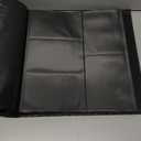 RECUTMS Scrapbook Photo Album 11x11 Black Button Grain Leather Cover DIY 4x6 5x7 8x10 Photos of Any Size