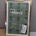 Annecy 12x18 Picture Frame Gold1 Pack, 12x18 Frame for Wall Decoration, Classic Gold Minimalist Style Suitable for Decorating Houses, Offices, Hotels