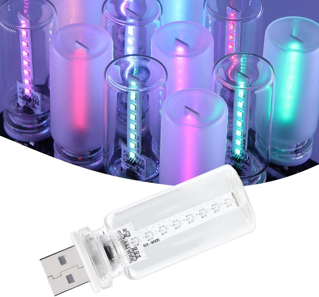 Touch Control Retro USB Night Light, Touch Adjustment Lights,Plug in USB Auto Night Light, Mini LED Bulb for Car, Camping, Gift, Party, Holiday Decoration, Bedroom, Desktop (905, 903)