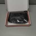 REECHO Hair Extensions, 4PCS Clip in Hair Extensions HE001 Natural Soft Synthetic Hairpieces for Women, Black Brown