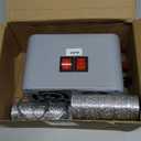 Automobile Interior Heater, 12V 600W800W Dual Gear 3 Hole Compact Car Demister Winter Fast Heating Warmer Frost Removing Low Noise Car Windshield Defroster and Defogger (80-100)