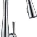 Delta Faucet Essa Touch Kitchen Faucet Brushed Nickel, Kitchen Faucets with Pull Down Sprayer, Kitchen Sink Faucet, Touch Faucet for Kitchen Sink, Touch2O Technology, Arctic Stainless 9113T-AR-DST