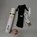 Hair Removal Epilator for Women, Gurelax Facial Epilator Hair Remover, Plucker for Face, Lip, 2-in-1 Epilation System, All Ages and Skin Types,with Brush, Pouch