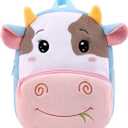 Toddler Backpack for Boys and Girls, Cute Animal Cartoon Mini Backpack Little For Kids 2-6 Years (Cows)