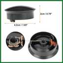 Motoforti 3pcs AC Climate Control Switch Knobs for Toyota Tacoma 05-11 | Air Conditioner, 65551820A, Long-lasting, for Toyota Tacoma 2005-2011
