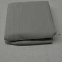 MIYE Pleated Waffle Weave Bed Skirt, Tailored Dust Ruffle 12 Inch Drop Easy Fit, Machine Washable (Light Grey, Twin - 12" Drop)