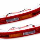 Left & Right Rear Bumper Lights Compatible with Audi Q5 2009–2016