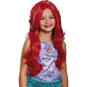 Disguise Disney Princess Ariel Wig, Official Disney Princess Accessory for Girls