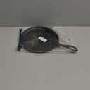Lodge L9OG3 Cast Iron Round Griddle, Pre-Seasoned, 10.5-inch - Made in USA, Compatible with Stovetop, Oven, Grill & Campfire