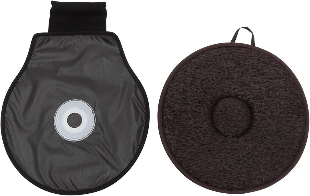 360degree Rotating Cushion for Car Swivel Seat Pad Comfortable and Breathable for Elderly Pregnant Women and Mobility Users Portable Car Seat Cushion Great for Home and Travel (42x37x3cm, Coffee)