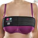 Everyday Medical Post Surgery Breast Band  2 Pack I Implant Stabilizer I Post Surgery Breast Augmentation Support Band Wrap I Chest and Breast Support Bandage