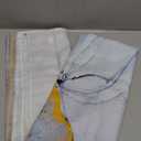 Gibelle Extra Long Shower Curtain 72 x 84, Tall Abstract Grey Blue Marble Shower Curtain, Modern Ink Art Waterproof Fabric Shower Curtain Set with Hooks,Grey, Blue, 72"W x 84"L (Pack of 1)