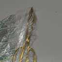 Gold Scissor-Handled Serving Tongs