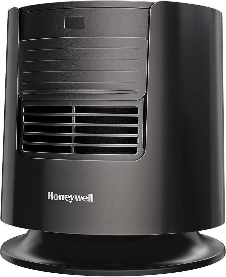 Honeywell QuietSet Tabletop Sleep Fan with Pink Noise, New, W 7.0" x H 7.4" x L 7.0", Black, HTF300