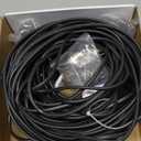 HEATIT 100ft Self-Regulating Heat Tape, 120V 8W/ft Roof & Gutter & Pipes Heating Cable with Thermostat and 10ft Lighted Plug, De-Icing Cable for Ice Dam Prevention & Freeze ProtectionETL Listed