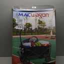 Mac Sports Collapsible Folding Outdoor Utility Wagon, Black