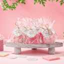 Demissle 20 Pcs Baby Shower Soap Favors Wildflowers Baby Shower in Bloom Flower Bath Soap Gift Set with White Greeting Card Handmade Gifts for Guests Decorations Supplies(Classic Color,Classic Style)