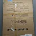 51'' Extra Tall Cat Gate for Doorways Hallways 30-40.9'' Wide, Pressure Mounted Pet Dog Gates No Drilling Auto Close, Cat Fence Barrier Indoor Climb Proof (Black)