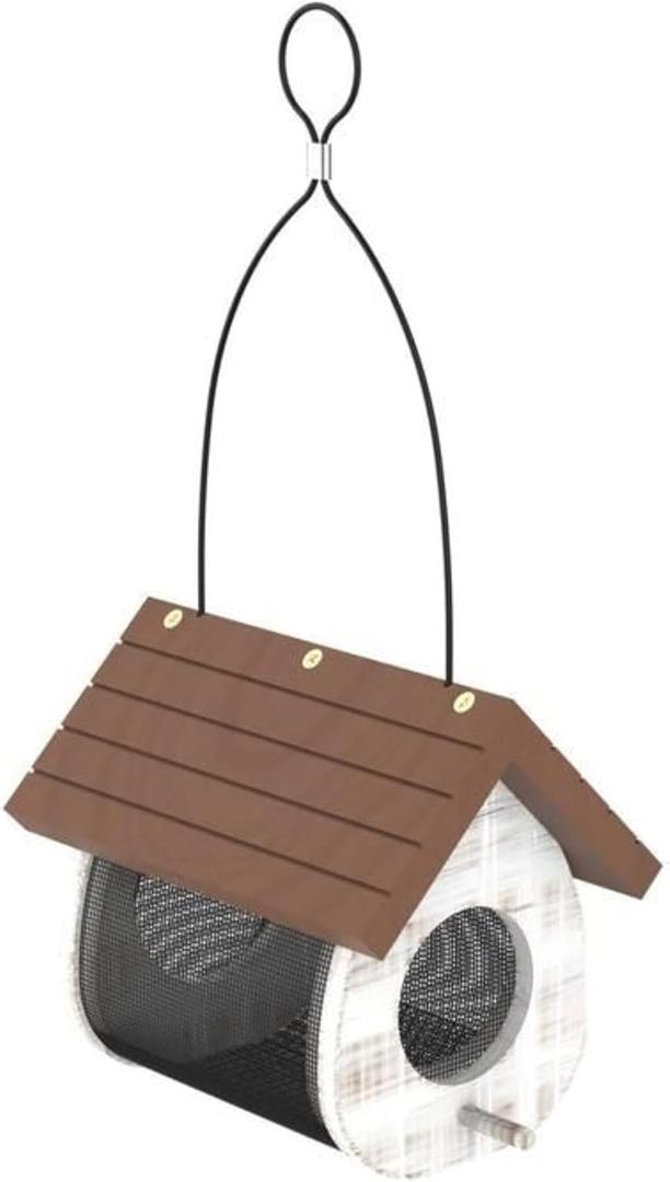 CLASSIC BRANDS Cute Cling Wood Bird Feeder Multi-Color