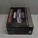 Toploader Storage Box for 3x4 35pt Rigid Cards, Top Loader Cards  Holds 600+ Top Loaders - Aluminum Alloy Trading Card Case, Sports Card Storage Box with Lock (Large Black)