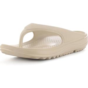 shevalues Orthopedic Sandals for Women Arch Support Recovery Flip Flops Pillow Soft Summer Beach Shoes (8.5-9 Women/7-7.5 Men, Nude)