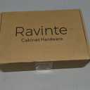 Ravinte 45 Pack Slim Square Bar Drawer Handles - 3-3/4 Inch Center to Center - Matte Black Cabinet Pulls