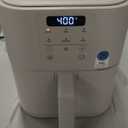 bella 6 Qt Slim Air Fryer, Fits-anywhere Kitchenware, EverGood Ceramic Nonstick Coating, Adjustable Temperature, 6 Preset Cooking Options, 60 Min Auto Shutoff w Audible Tone, 5lb Capacity, Oatmilk