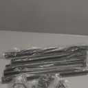 BaiNong Adjustable Closet Rods for Hanging Clothes 17 to 82 inch Black Heavy Duty clothes rod for closet, Laundry, Bathroom, RV Closet Organization and Storage, Black