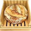 Bread Slicer for Sourdough Rounds & Homemade Bread, 10.5″ Adjustable Large Wide Capacity, Perfect for Artisan Loaves, Durable & Easy to Use – The Ideal Gift for Baking Enthusiasts