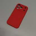 LOVE 3000 Designed for iPhone 17 Pro Case, Premium Silicone [Compatible with Magsafe][Soft Anti-Scratch Microfiber Lining] Shockproof Protective Phone Case for Men Women 6.3", Red