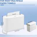 Countertop Paper Towel Holder, Commercial Paper Towel Dispenser, Multifold Trifold Z-Fold Paper Towel Holder, Napkin Holder Dispenser, Hand Towel Dispenser for Home Kitchen Restaurant