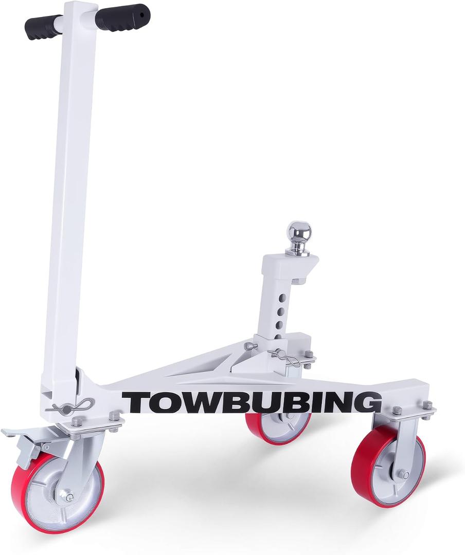 Trailer Mover Dolly, 3,500 lb Tongue Weight Capacity, for RV, Boat, Motorcycle, Jetski (2 in Ball) (1-7/8 in Ball)