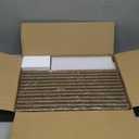 Floor Lamp with Shelves, Modern Square Standing Lamp with 3 Color Temperature Bulb, Corner Display Bookshelf Lamp for Living Room, Bedroom and Office (Brown)