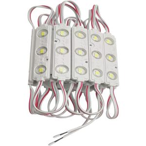 LED Module,TUINEWBY LED Module light 6000k White 20pcs 10 Ft 5630 SMD 150LM Per LED Module IP65 Waterproof Decorative Light for Letter Sign Advertising Signs with Tape Adhesive Backside (white light)