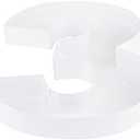 WENPACK 12" Fillable Cardboard Number Shaped Gift Grazing Charcuterie Board Paper Container (3)
