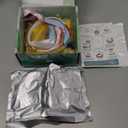 Little Hippo Baby Ornament Keepsake Kit (Newborn Bundle) - 2 Easels, 4 Ribbons & Letters! Handprint and Footprint Clay Casting Kit for Baby Shower Gifts, Boys & Girls