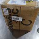 CAP Barbell 25 LB Rubber Coated Hex Dumbbell Hand Weight - Pair | Chrome Handle