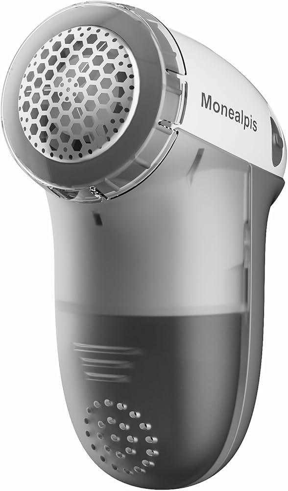 Monealpis Fabric Shaver Lint Remover, Pilling and Lint Balls Removal for Sweaters, Clothes, and Furniture - Battery Operated Pill Remover