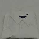 Alimens & Gentle Men's Dress Shirt Regular Fit Stretch Stain Shield Long Sleeve Solid Business Wedding Button Down Shirts 4XL