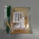 GASHER 15PCS Brass Pipe Fitting, Hex Bushing, Reducer Adapter, Reducing Hex Nipple 3/8 Inch NPT x 1/4 Inch NPT